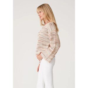 Lovestitch Women's Multicolor Palma Space Dye Boho Sweater - Sz M - NWT